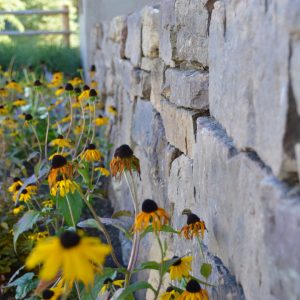 Fieldstone Dry-Stack Wall